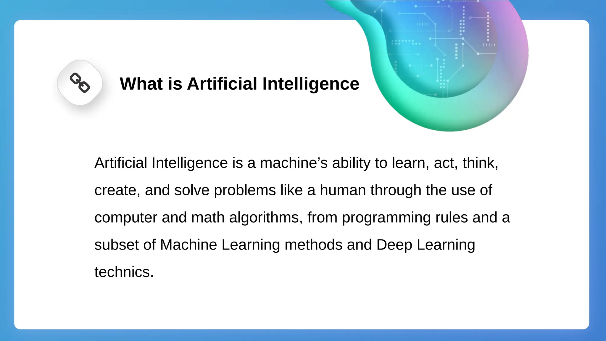 Artificial Intelligence What is Threats and Benefits.pptx
