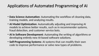 AUTOMATED PROGRAMMING IN ARTIFICIAL INTELLIGENCE.pptx