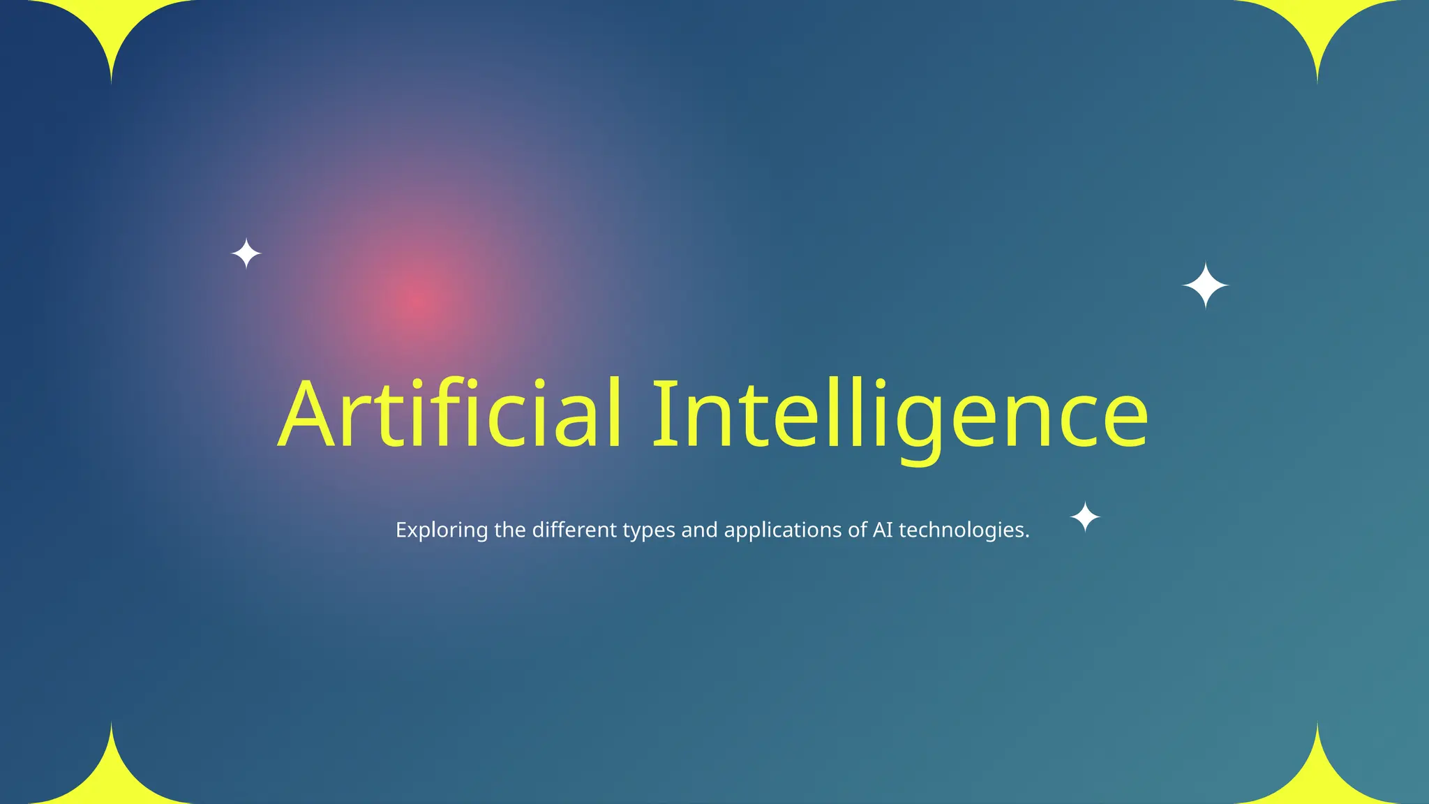 Artificial Intelligence
Exploring the different types and applications of AI technologies.
 