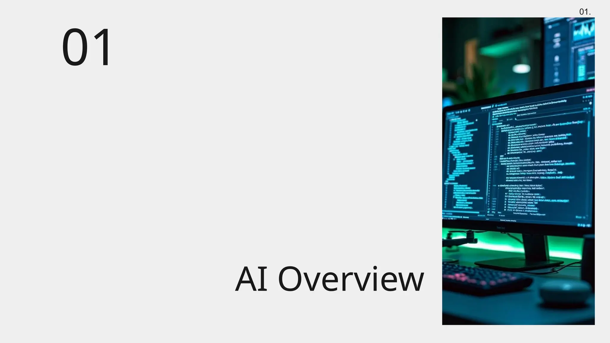 01.
AI Overview
01
 