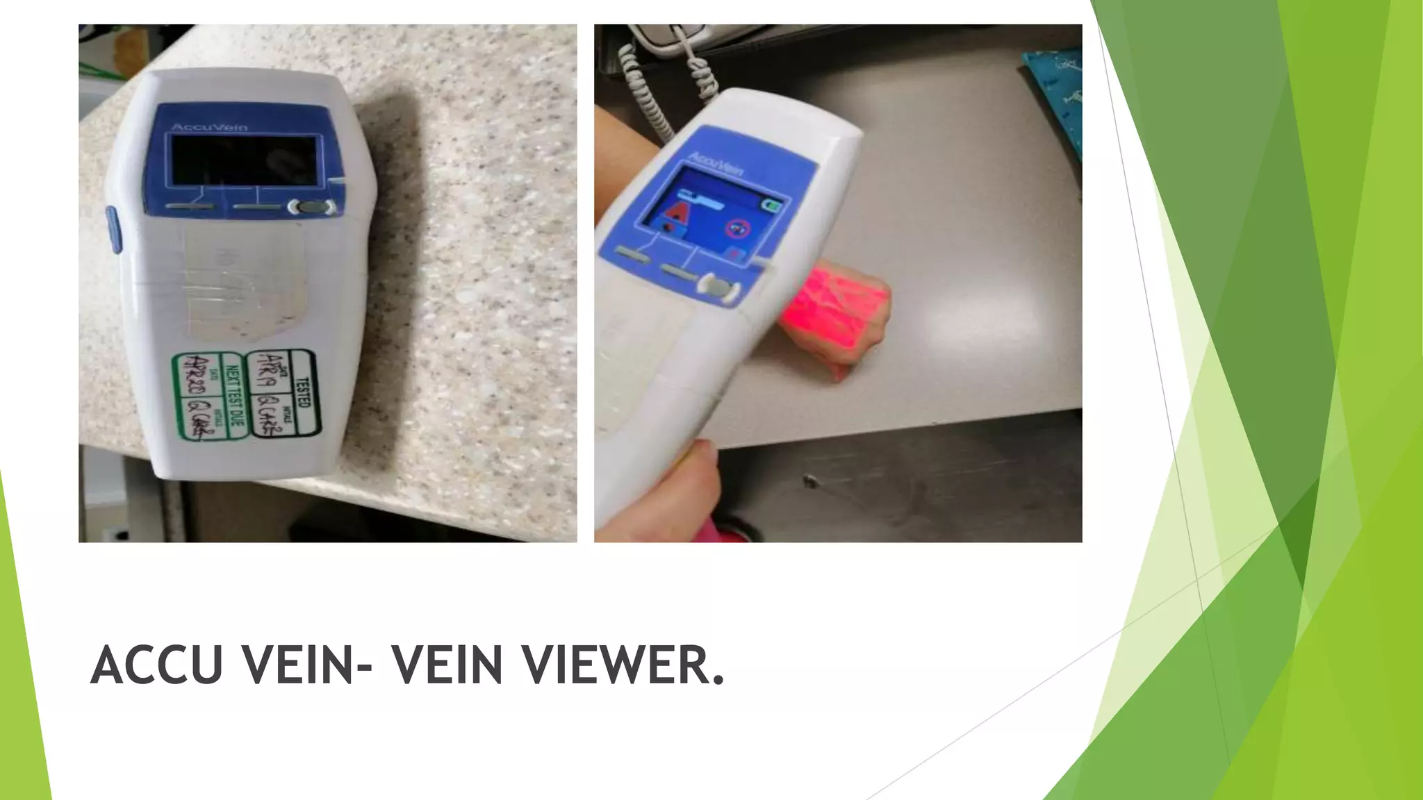 ACCU VEIN- VEIN VIEWER.
 