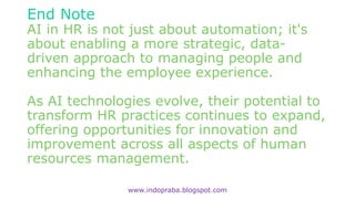 Artificial Intelligence AI in Human Resources (HR).pptx