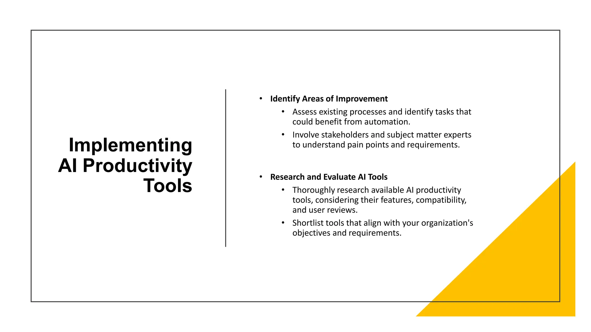 Artificial Intelligence (AI) Productivity Tools for School and Office | PDF
