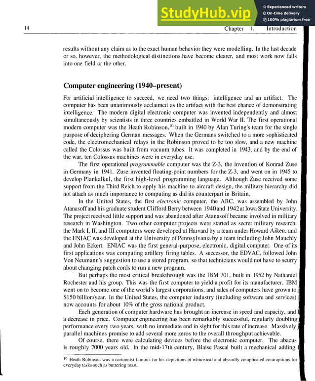 Artificial Intelligence A Modern Approach | PDF