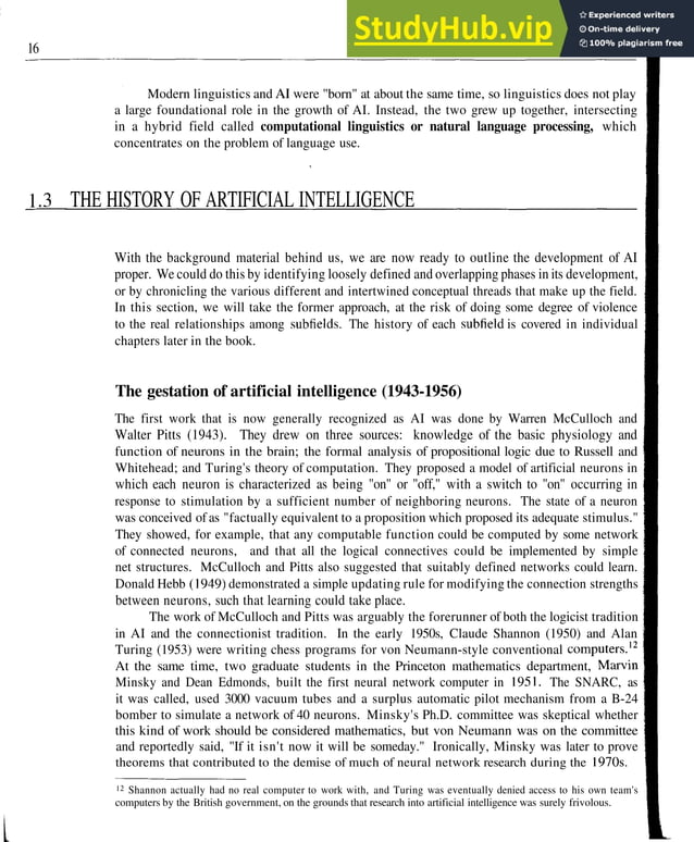 Artificial Intelligence A Modern Approach | PDF