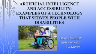 Artificial Inteligence and accessibility | PPT
