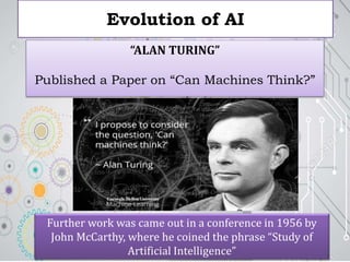 Artificial intelligence and concept of machine learning | PPTX ...