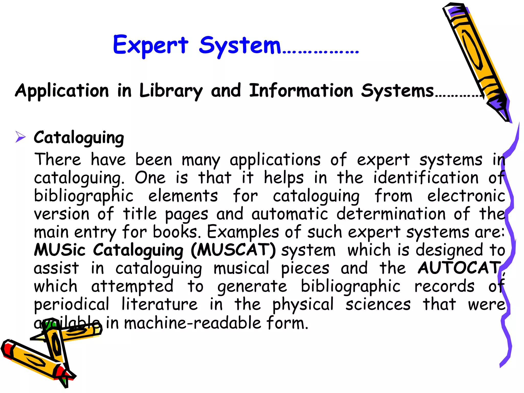 Artificial intelligence and expert system | PPT