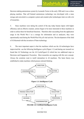 Artificial Intelligence And Future Warfare | PDF