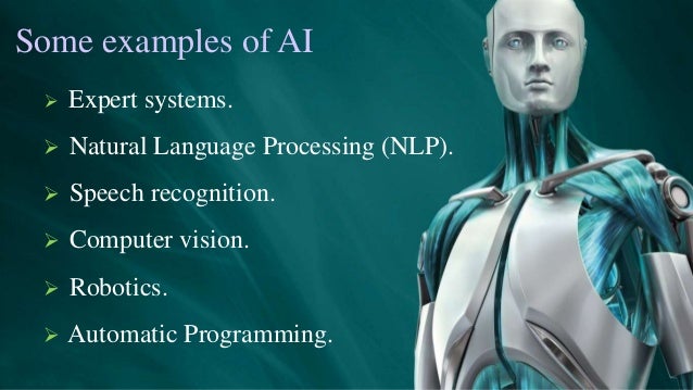 artificial intelligence examples