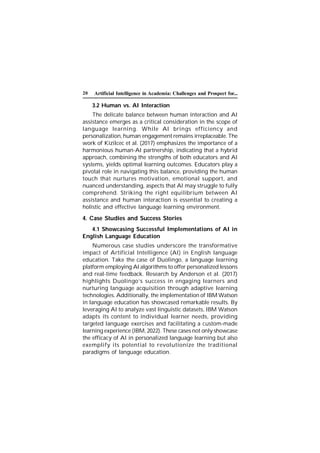 Artificial Intelligence Book(Implication Of AI In Education ) | PDF
