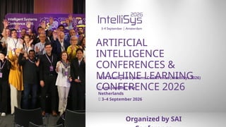 Artificial Intelligence Conferences and Machine Learning Conference at ...
