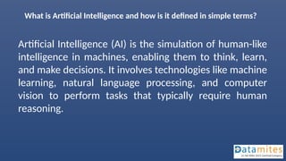 ARTIFICIAL INTELLIGENCE COURSE IN MANGALORE visual data 7