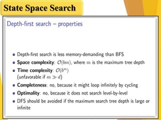 State Space Search
 