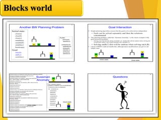 Blocks world
 