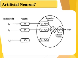 Artificial Neuron?
 