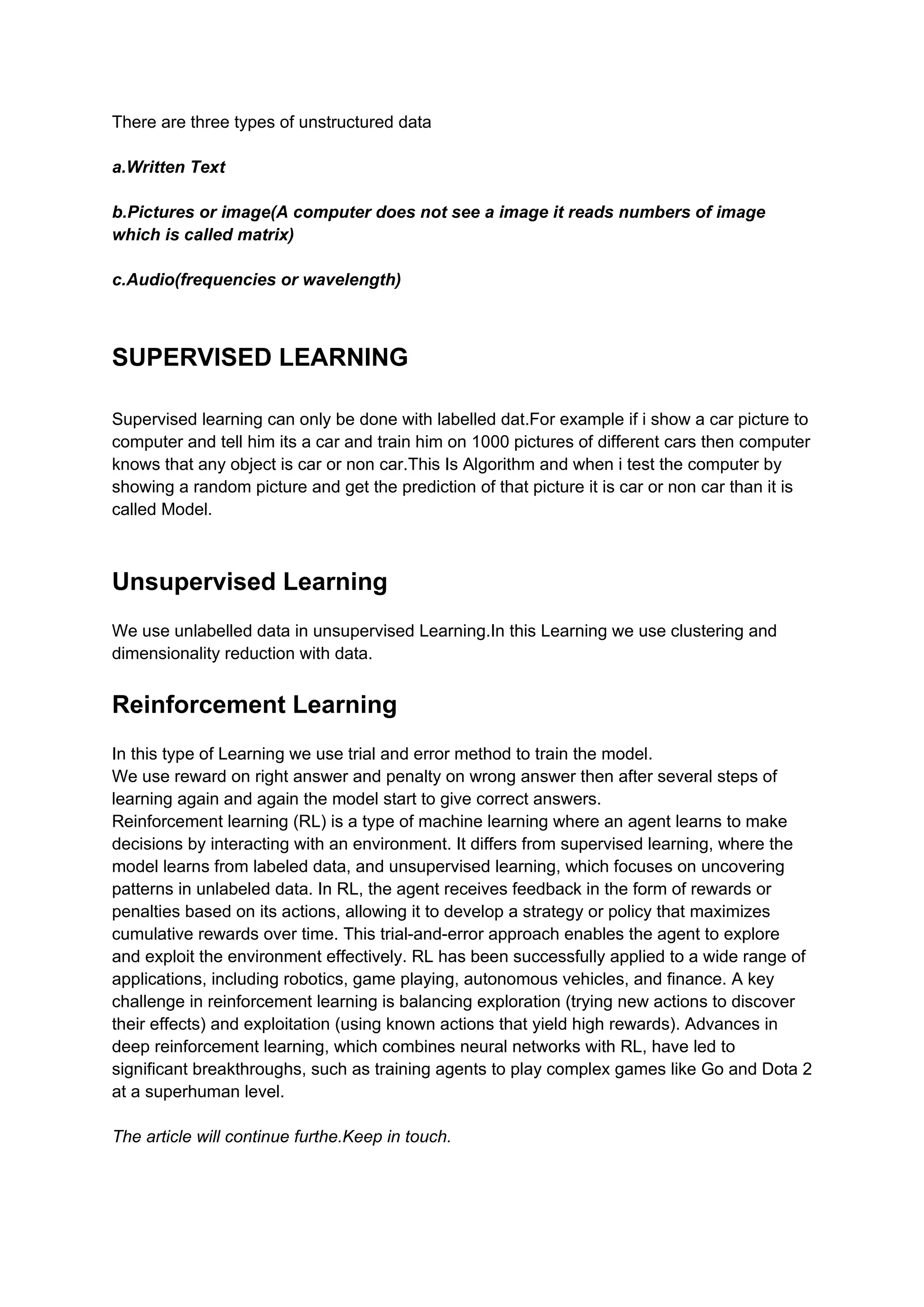 ARTIFICIAL INTELLIGENCE EXPLAINED IN SIMPLE WORDS | DOCX