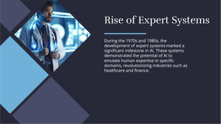 The Evolution of Artificial Intelligence: A Journey through its ...