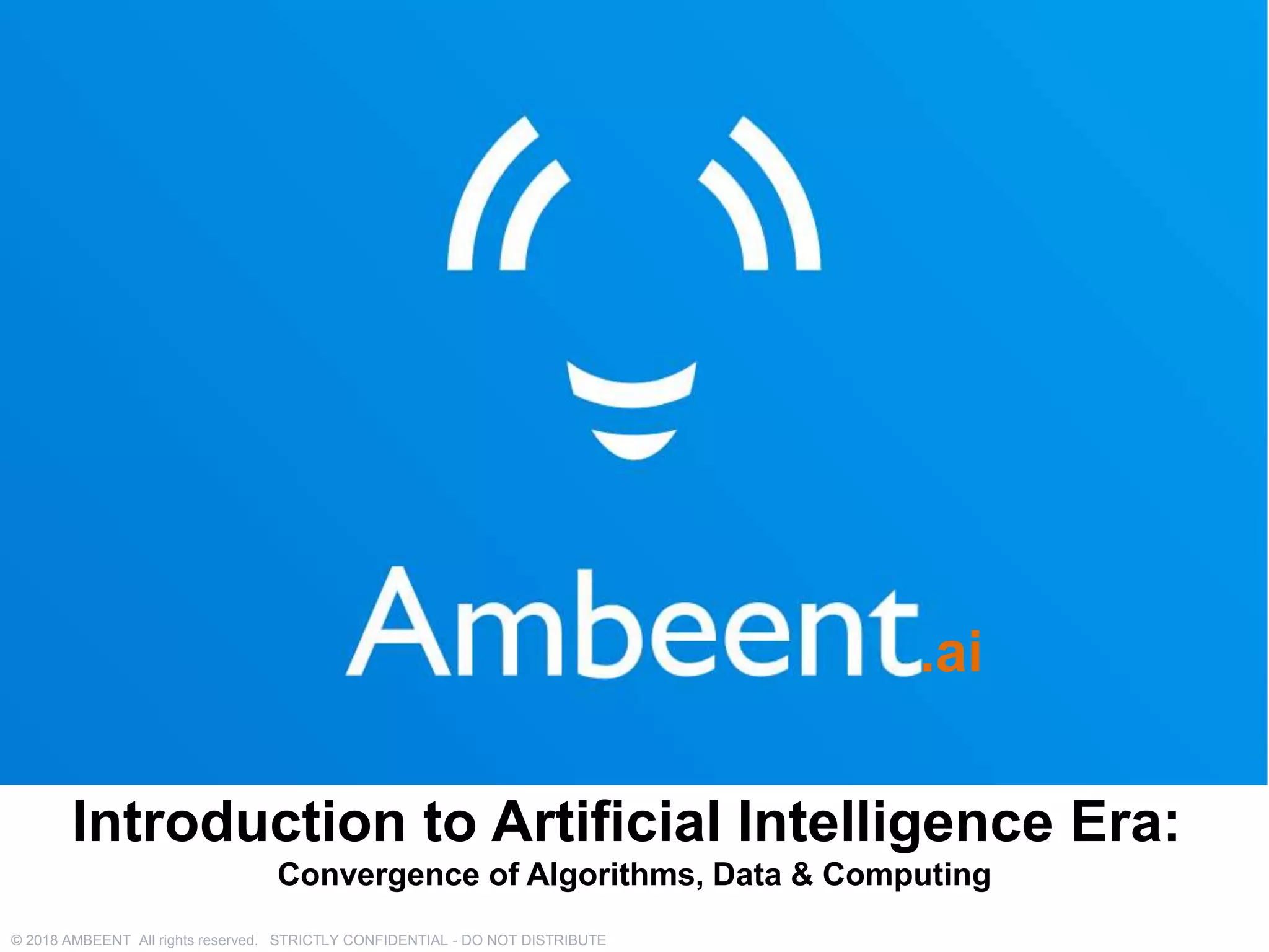 The Artificial Intelligence (AI) Era | PPT