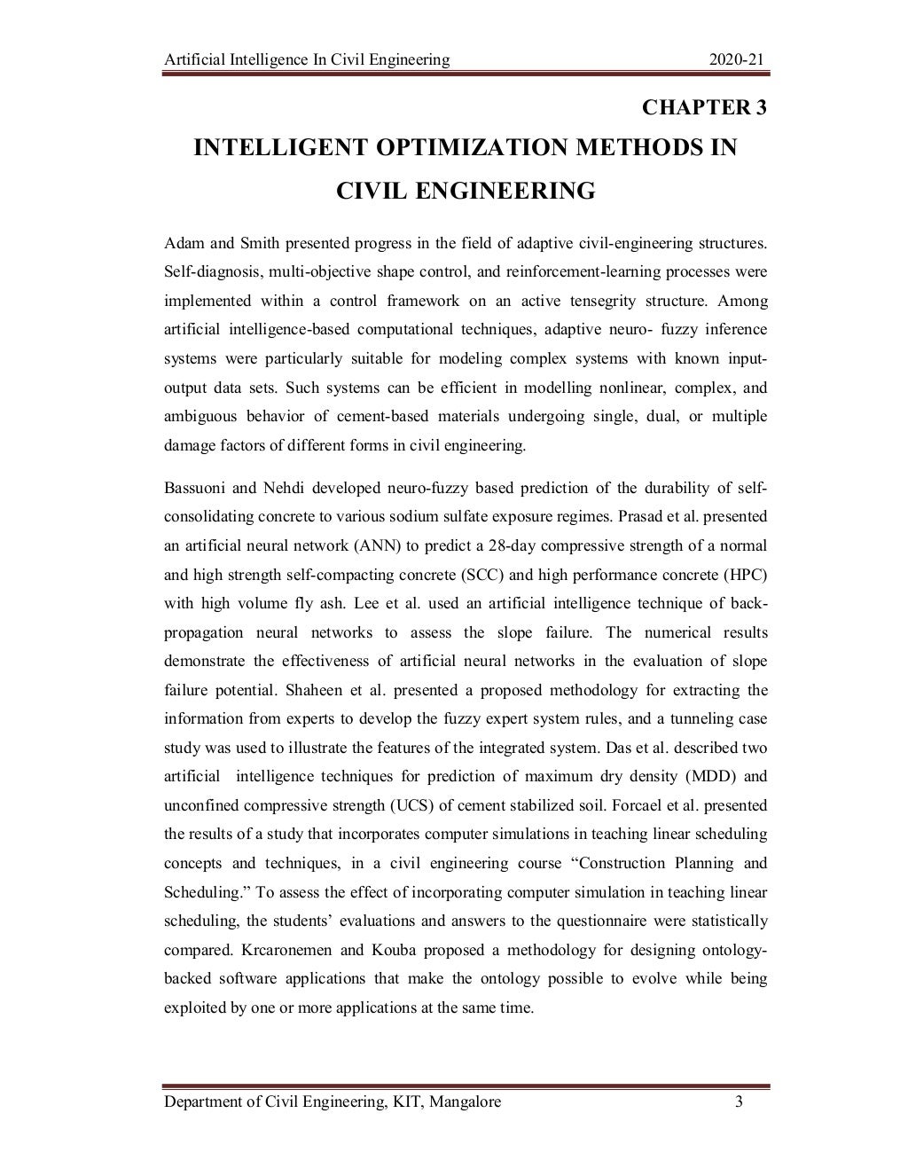 artificial intelligence in civil engineering literature review