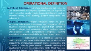 ARTIFICIAL INTELLIGENCE IN HIGHER EDUCATION A BIBLIOMETRIC ANALYSIS OF ...