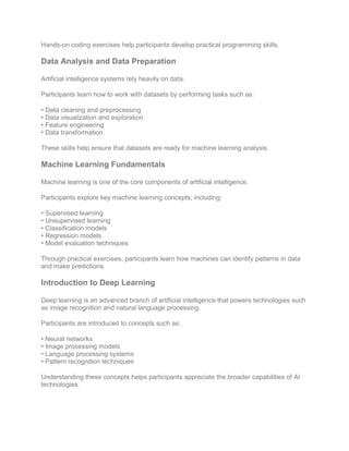 Artificial Intelligence Internship Program (AIIP) in Dubai with ...