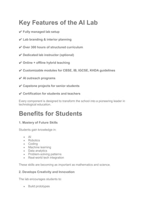 Artificial Intelligence Lab for Schools in Dubai by Clevered.pdf