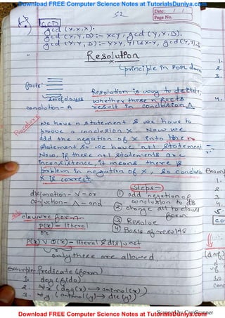 Artificial intelligence notes 2 tutorials duniya | PDF
