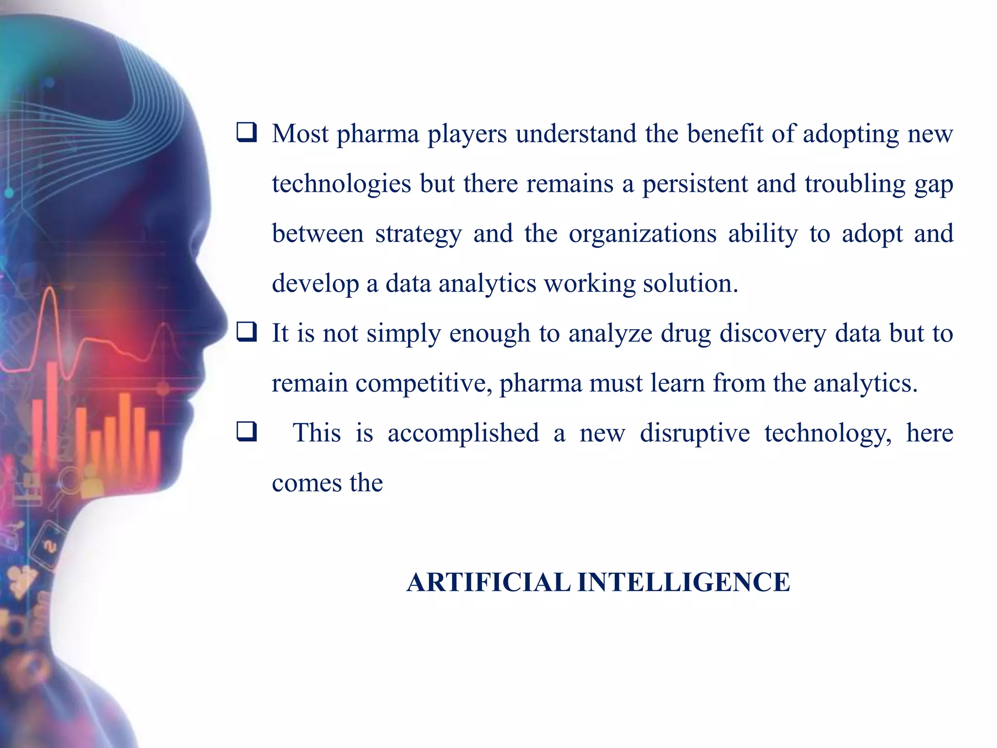 Artificial intelligence in Pharmaceutical Industry | PPTX