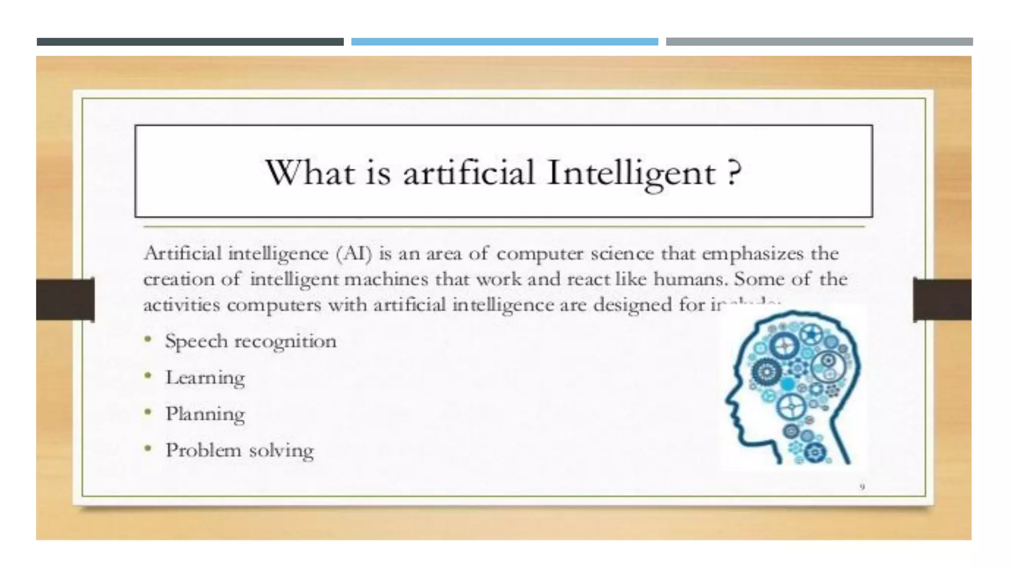 Artificial intelligence ppt | PPT | Free Download