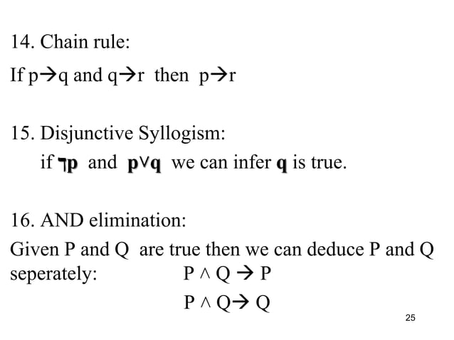 Knowledge representation and Predicate logic | PPTX | Programming ...