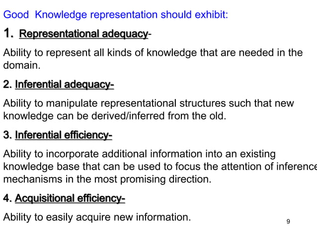Knowledge representation and Predicate logic | PPTX | Programming ...