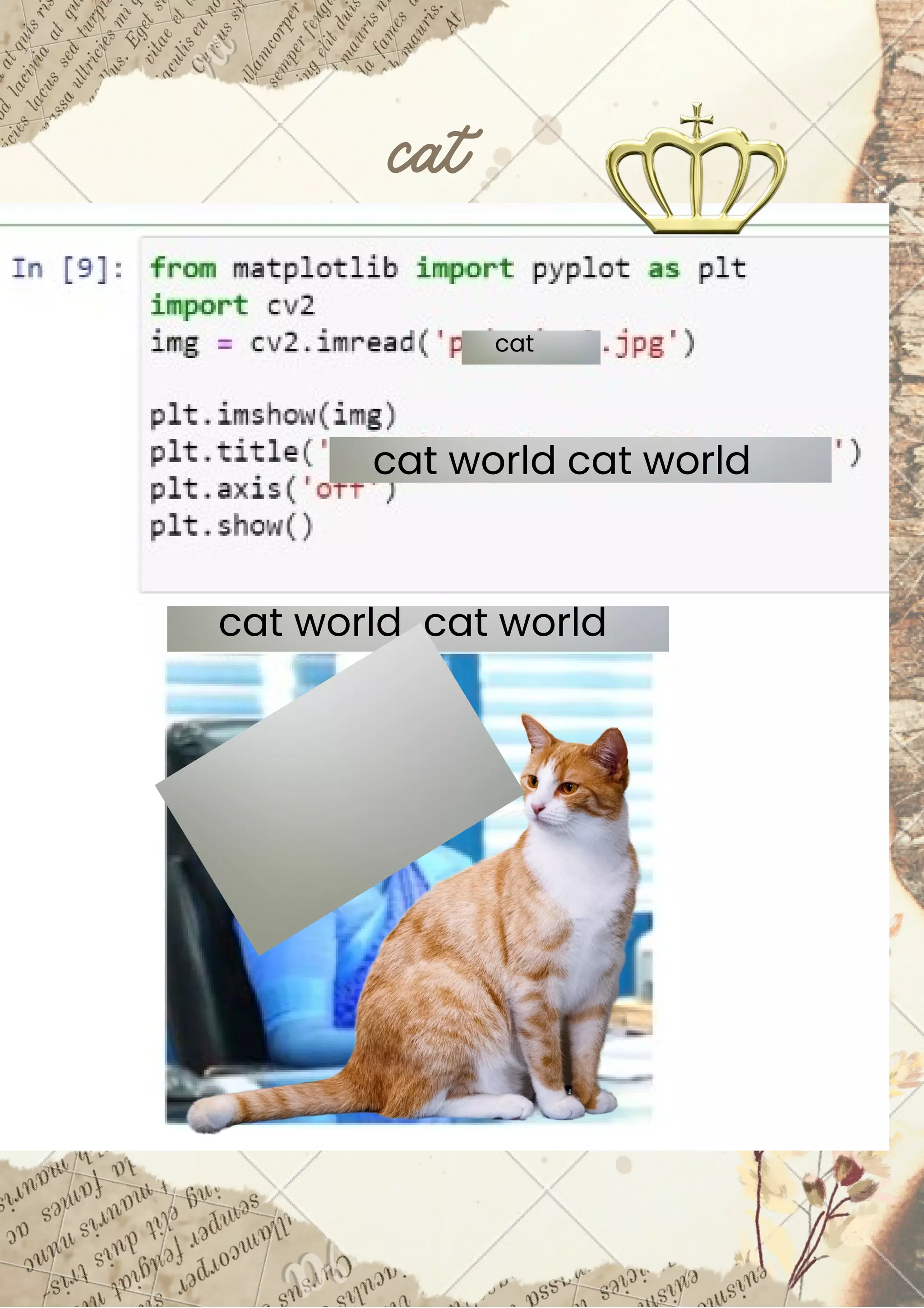 cat
cat
cat world cat world
cat world cat world
 