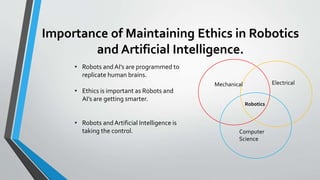 Artificial intelligence & Robotics subject aid | PPTX