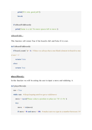 Artificial intelligence - python | DOCX | Programming Languages | Computing