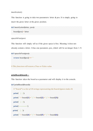 Artificial intelligence - python | DOCX | Programming Languages | Computing
