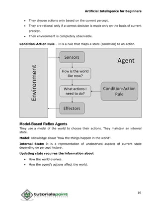 Artificial intelligence tutorial | PDF