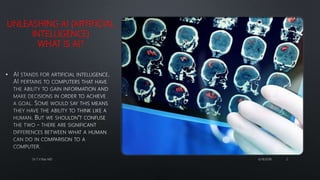ARTIFICIAL Intelligence IN INFECTIOUS DISEASES | PPTX