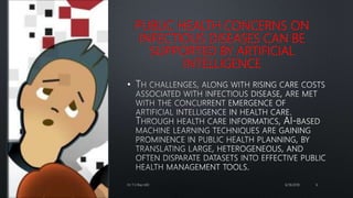 ARTIFICIAL Intelligence IN INFECTIOUS DISEASES | PPTX