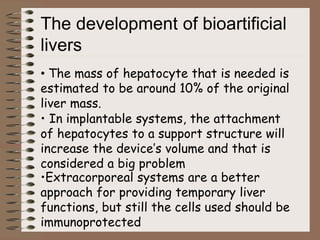 Bionic Liver Introduction to Bio-Artificial Livers: A Biomedical Engineering ...