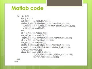 Matlab code
 
