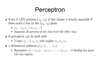 Perceptron
 