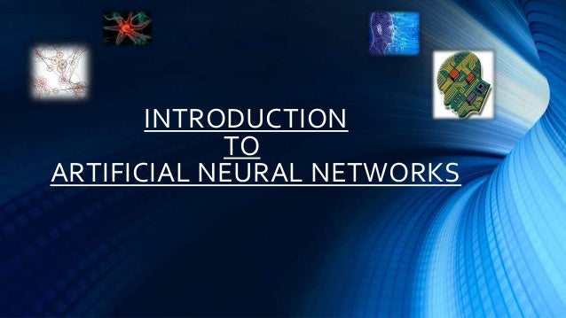 picture Artificial Neural Network Algorithm Ppt artificial neural network