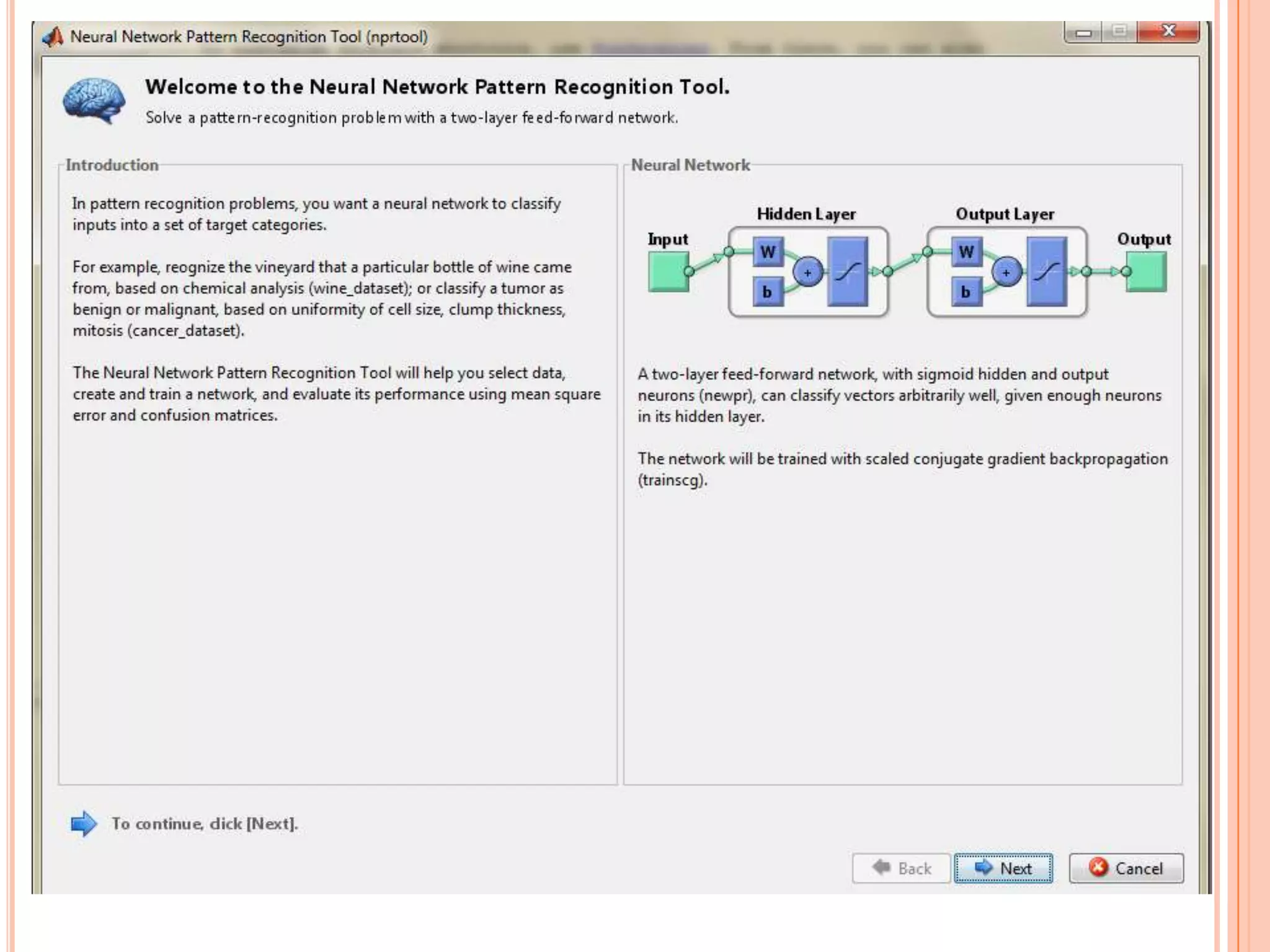 EXAMPLE: MATLAB
nprtool

58

 