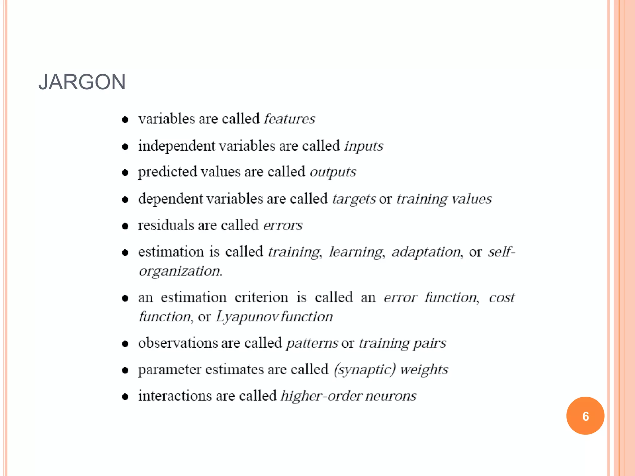 JARGON

6

 