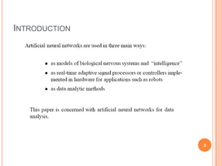 Artificial neural network | PPTX