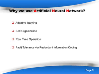 Artificial neural network | PPT