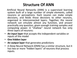Artificial Neural Network in Medical Diagnosis | PPTX