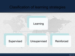 Clasification of learning strategies
 