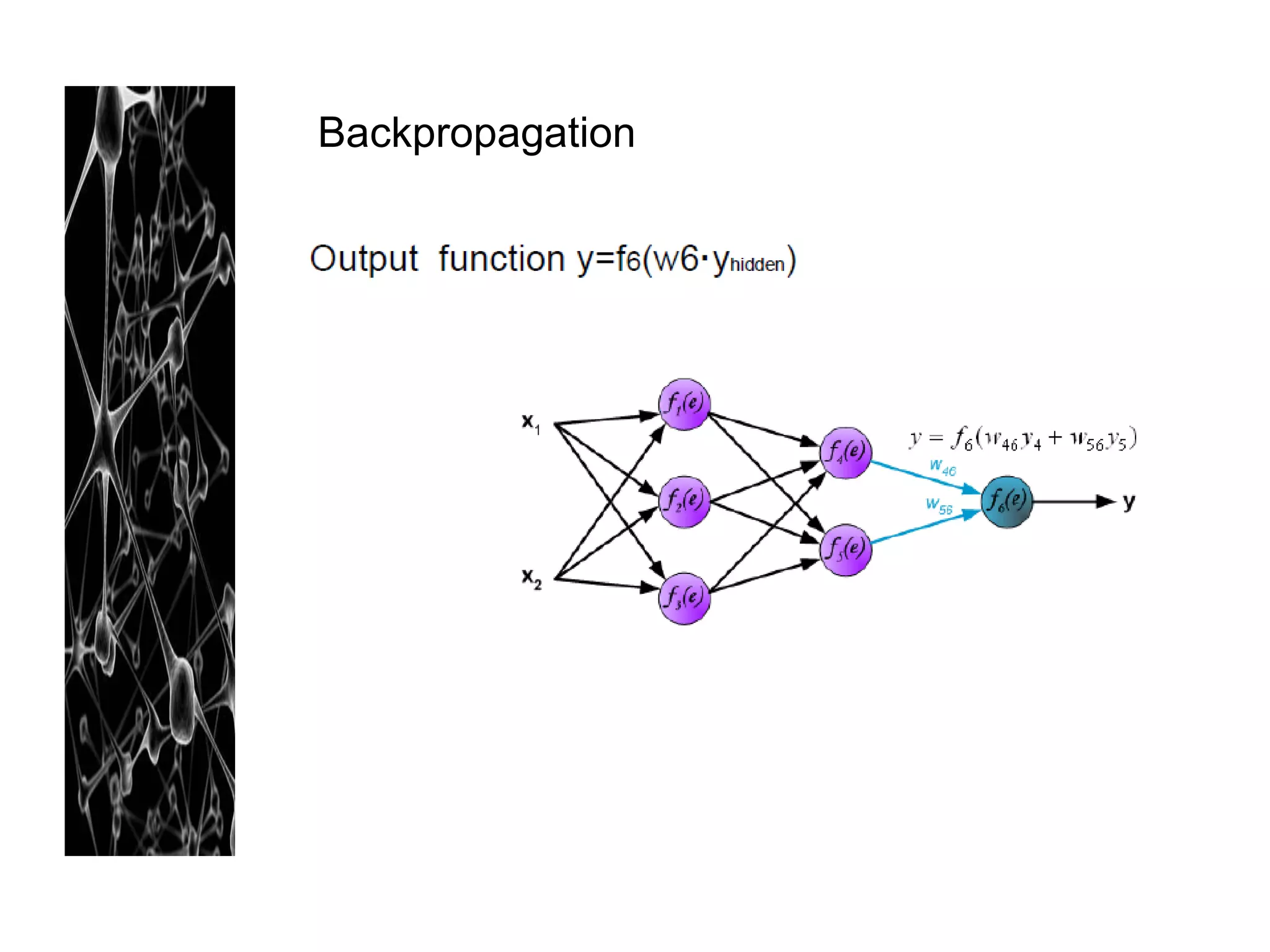 Backpropagation
 